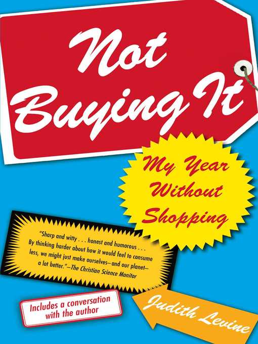 Cover image for Not Buying It